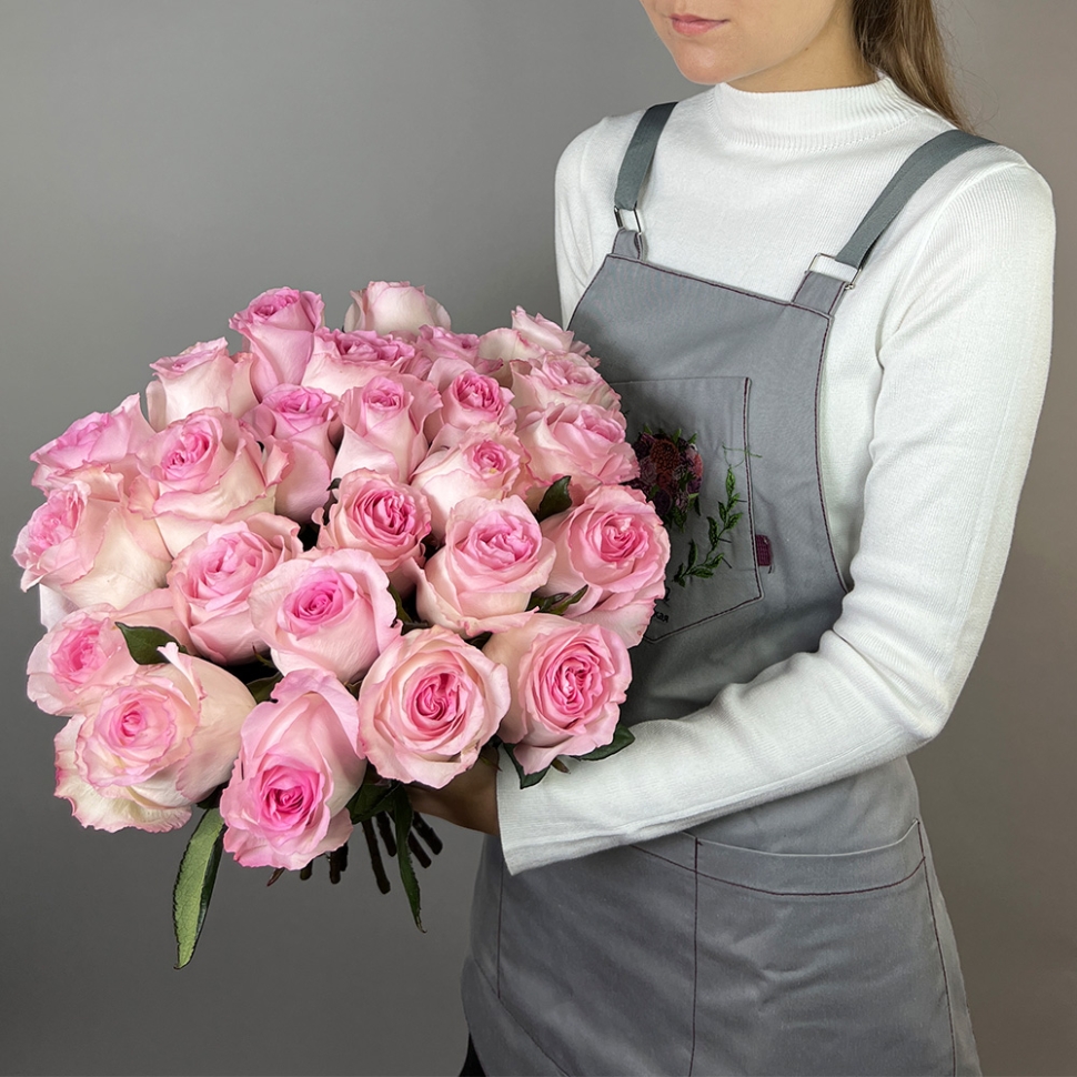 Букет из 25 роз | цвет на выбор
