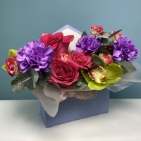 Композиция к 14 февраля &quot;Красочный конверт&quot;