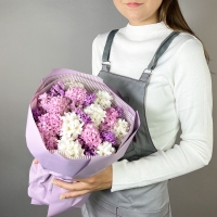 Букет из гиацинтов