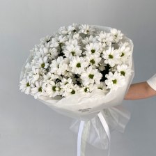 Букет из 9 хризантем