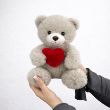 Мишка с сердцем