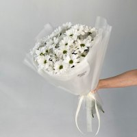 Букет из 5 хризантем