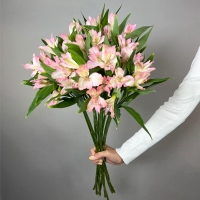 Букет из 9 альстромерий