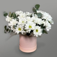 Композиция из хризантем