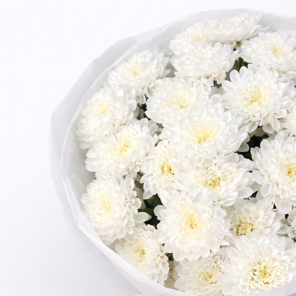 Акция! Букет из 7 хризантем Алтай