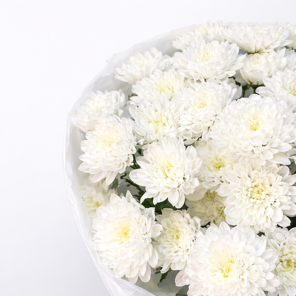 Акция! Букет из 11 хризантем Алтай