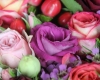 Коробочка с цветами №9 с кустовой розы