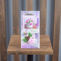 Конверт ручной работы "С Днём Роджения"