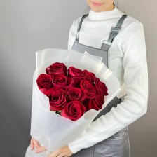 Букет из 11 роз 60 см.