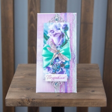 Открытка ручной работы &quot;Поздравляю&quot;