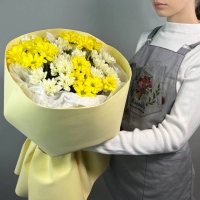 Букет из хризантем 