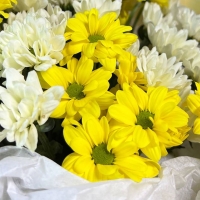 Букет из хризантем 