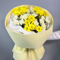 Букет из хризантем 