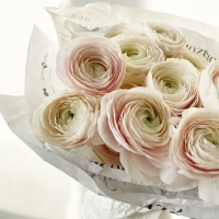 Букет из 15 ранункулюсов