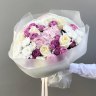 Букет с гортензией ранункулюсами и розой