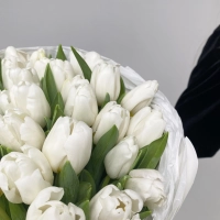 Букет из 29 тюльпанов