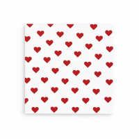 Открытка "Сердца"