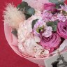 Букет из гортензии, кустовых маттиол