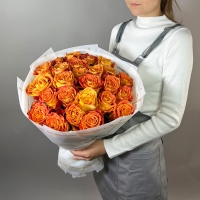 Букет из 25 роз 60 см.