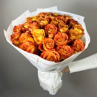 Букет из 25 роз 60 см.