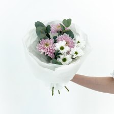 Букет из хризантем