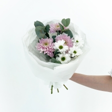 Букет из хризантем