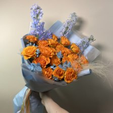 Букет к 14 февраля &quot;Яркость&quot;